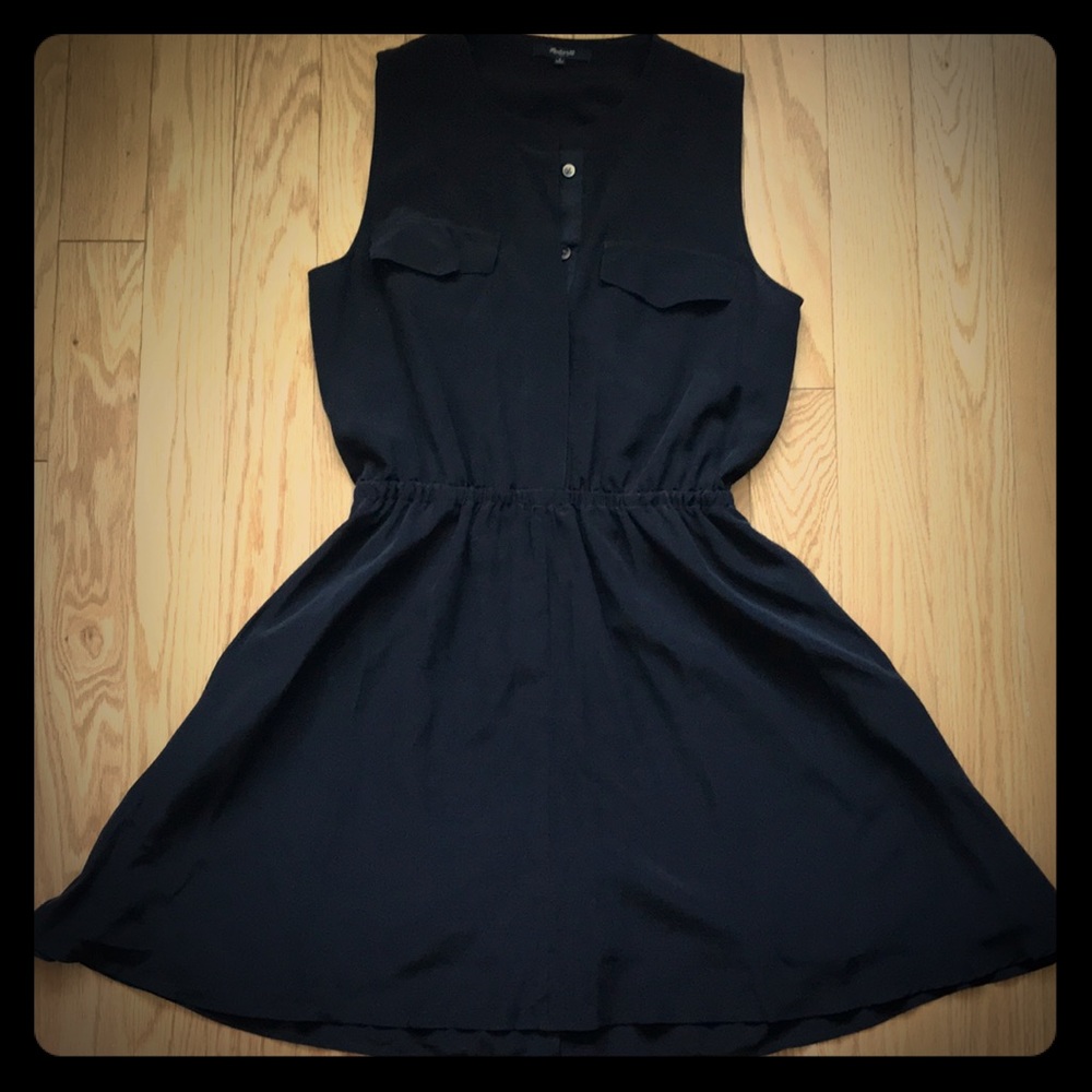 Black summer dress from Madewell